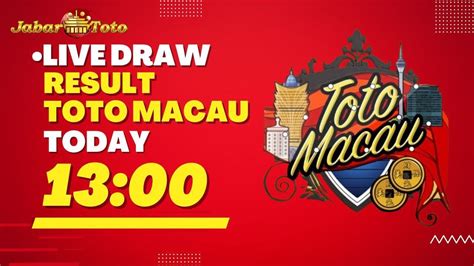 toto macau|toto macau hari ini.